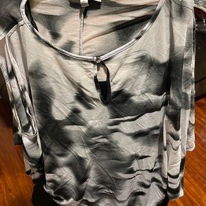 Cold shoulder blouse